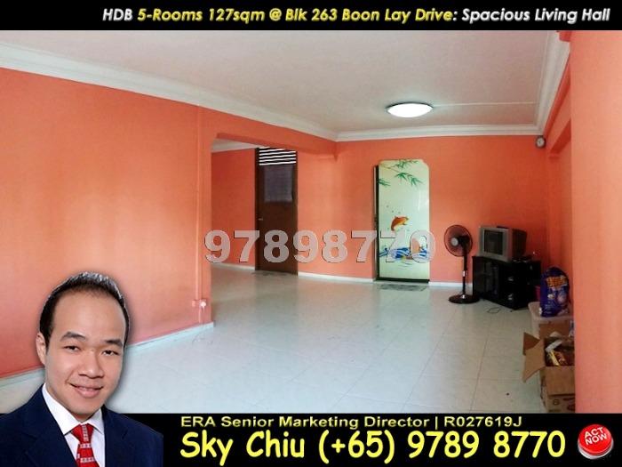 Blk 263 Boon Lay Drive (Jurong West), HDB 5 Rooms #491892